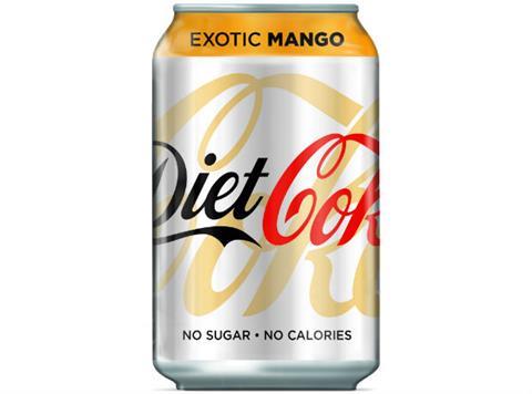 Exotic Mango Diet Coke