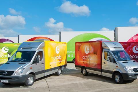 Ocado vans