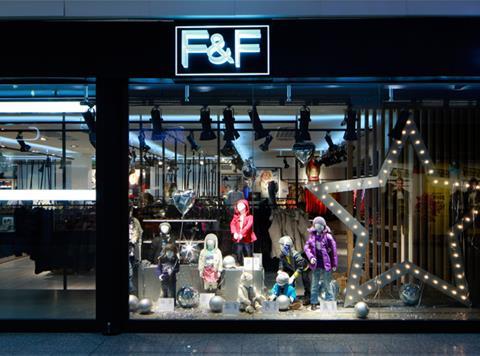 F&F clothing store