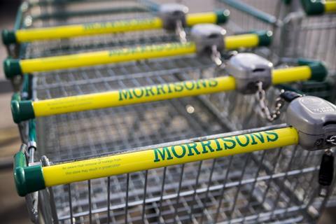 morrisons shopping trolley GettyImages-533700486