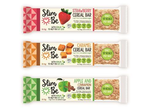 slim-be cereal bar