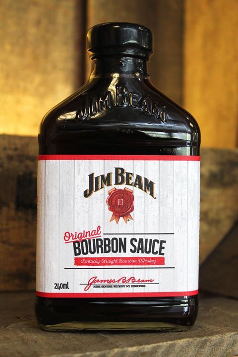 Jim Beam bourbon sauce