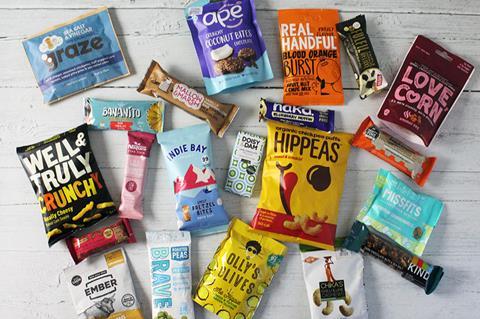 startup snacking brands