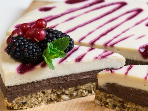 stem and glory vegan cheesecake