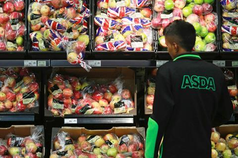 Asda fruit & veg