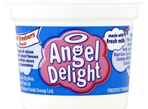 Angel Delight pot strawberry