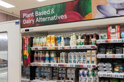 Dairy alternatives fixture