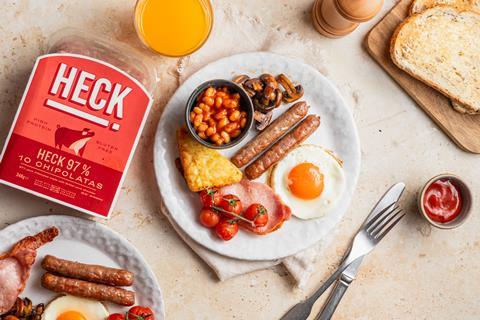 heck sausages FULL ENGLISH