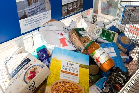 Tesco Food Collection begins at local Tesco Express stores - FareShare