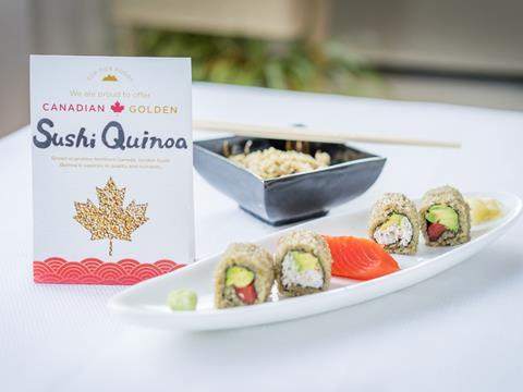 Sushi quinoa