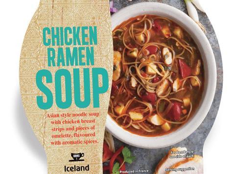 iceland chicken ramen soup