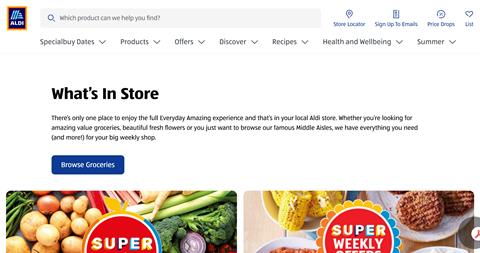 Aldi weekly shop claim