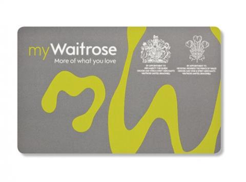 my waitrose card