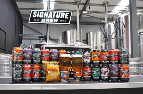 signature brew beer pub in a box