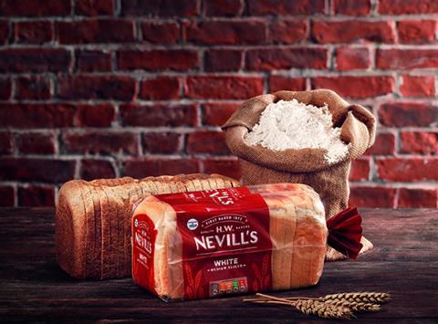 tesco HW nevill's bread