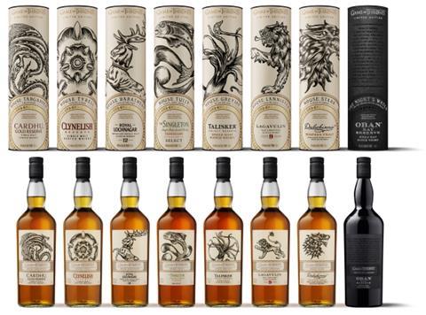 Game of Thrones whisky