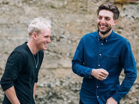 Jamie Laing and Ed Williams of Candy Kittens