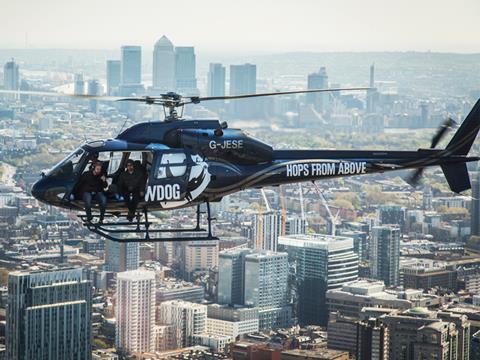 Brewdog helicopter