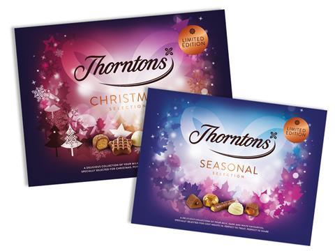 Ferrero Thorntons Christmas 2017 selection