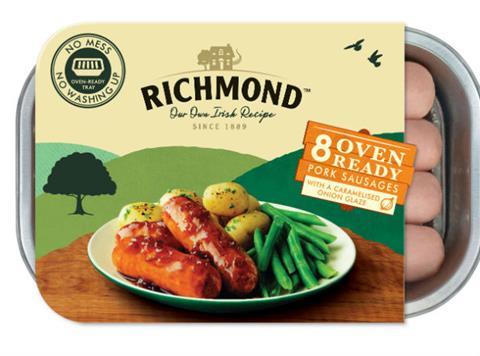 Richmond perfect bake sausages