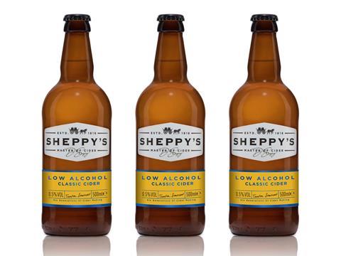 sheppys low alcohol cider