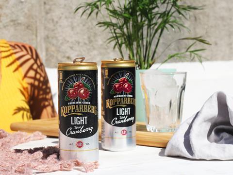 Kopparberg cranberry light