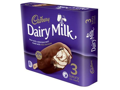 Cadbury Dairy Milk ice cream