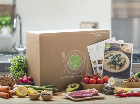 HelloFresh box