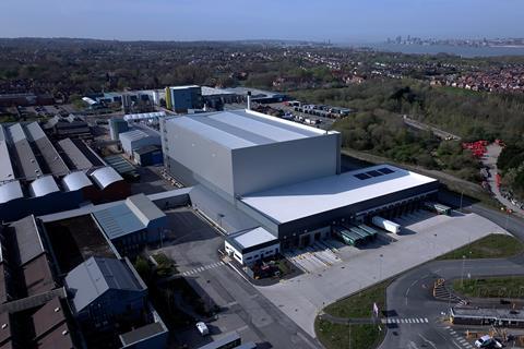 Port Sunlight Distribution Centre Drone Shot