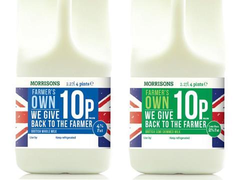 milk for farmers morrisons