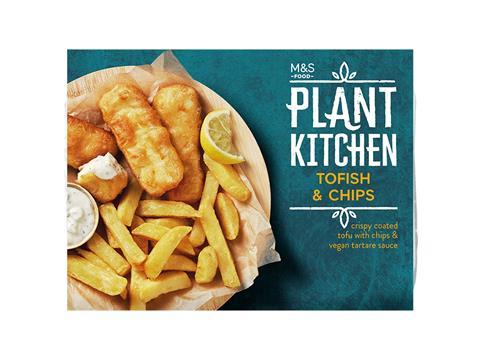 Plant Kitchen Tofish and Chips