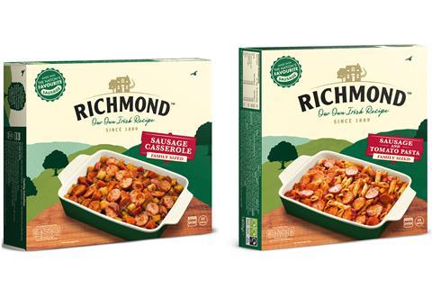 Richmond sausage ready meals