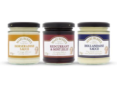 Mary Berry's condiments 2017