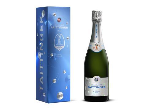 champagne taittinger world cup