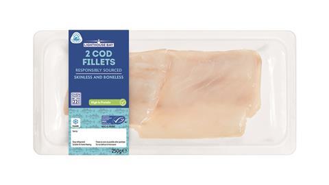 Lidl Lighthouse Bay Refresh Cod Fillets