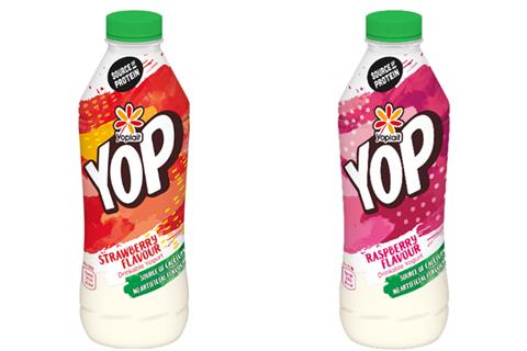 yoplait plastuic bottle