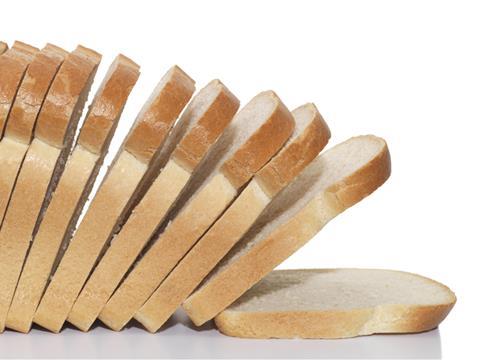 sliced white bread