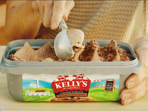 Kelly's ice cream advert still