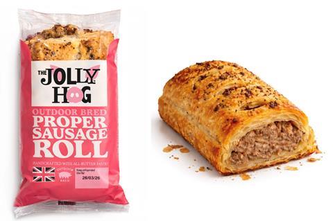 the jolly hog sausage roll