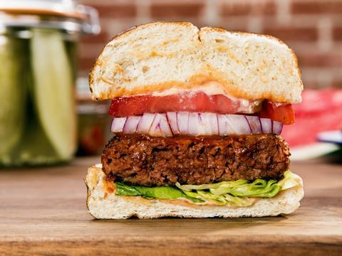beyond meat cultured meat burger