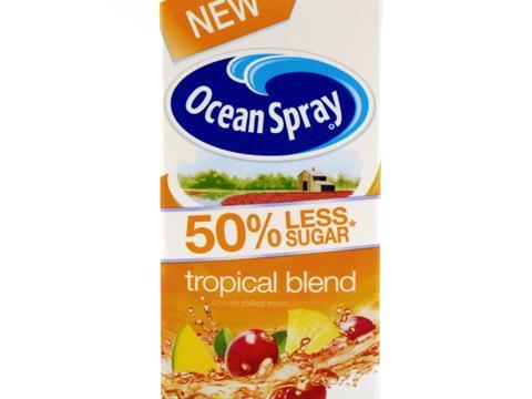 Ocean Spray tropical blend