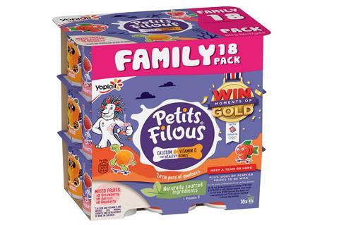 Yoplait Petits Filous Moments of Gold promo