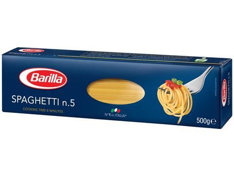 Barilla pasta spaghetti