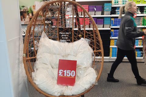 Poundland £150 egg chair