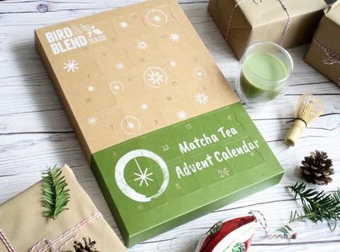 bird & blend matcha advent calendar