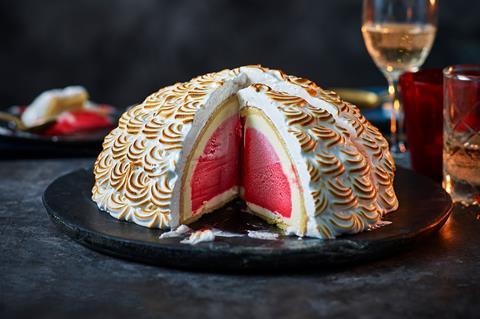 m&s christmas baked alaska