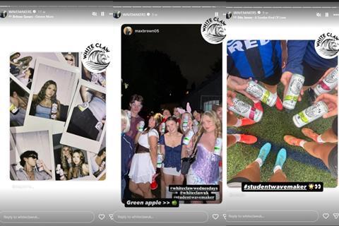 White Claw adverts