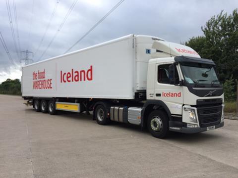Iceland lorry