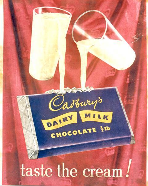 Cadbury 1928 dairy milk