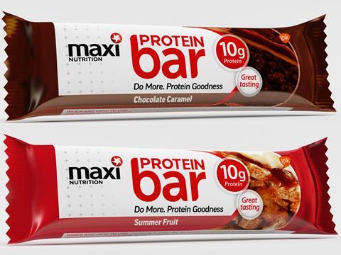 MaxiNutrition bars